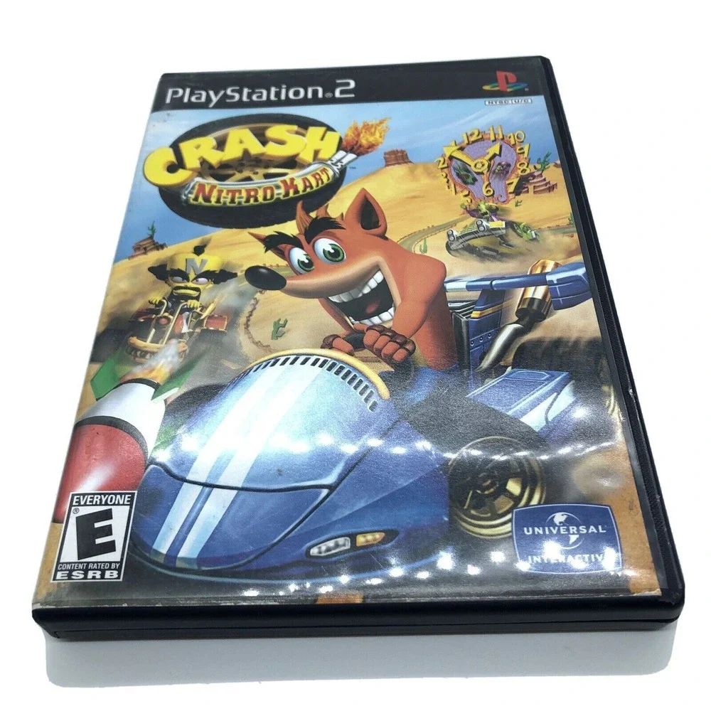Crash Nitro Kart (Sony PlayStation 2, 2003) PS2 Black Label Bandicoot‎